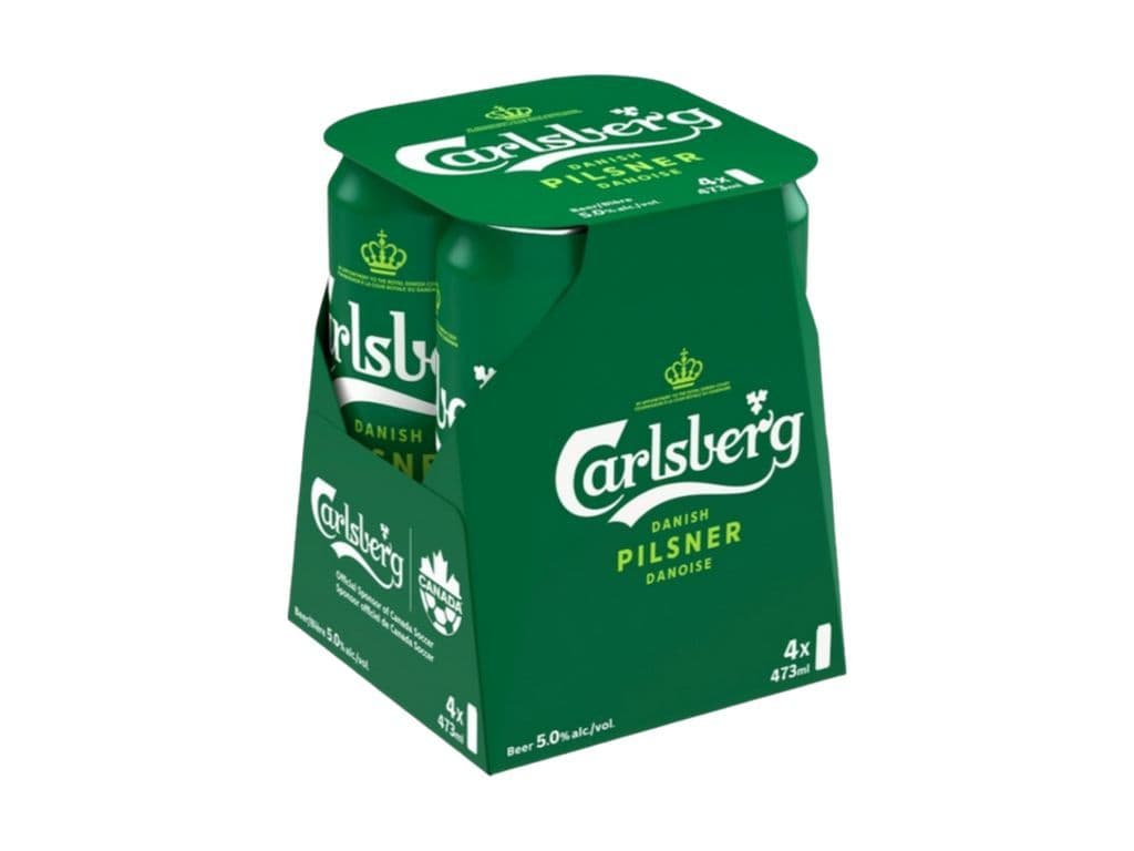 Carlsberg Pilsner 4 Pack Tall Cans