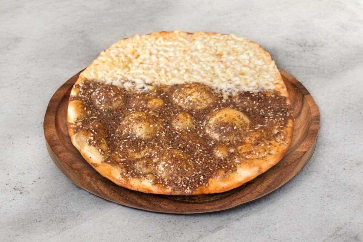 Zaatar and Cheese Pita Pie