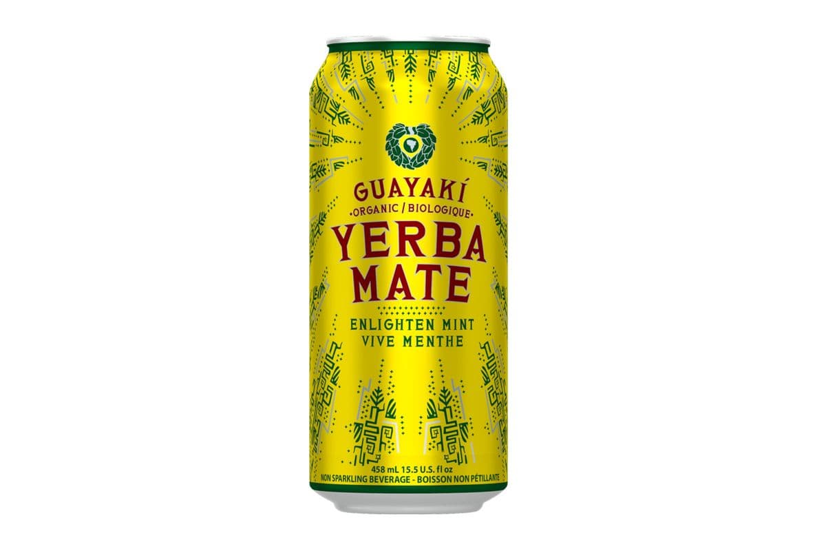 Guayaki Yerba mate menthe vive (458ml) 77643 / Guayaki Yerba Mate Enlighten Mint (458ml) 77643