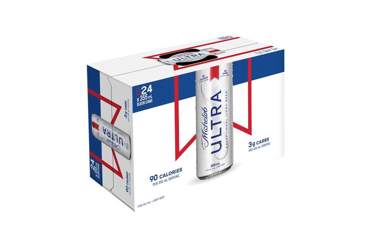 Michelob Ultra (24 x 355 ml Cans)