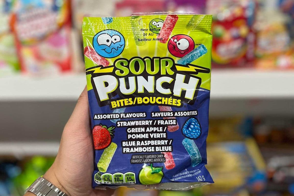 Sour Punch Bites Assorted Flavours - 142g (142g)