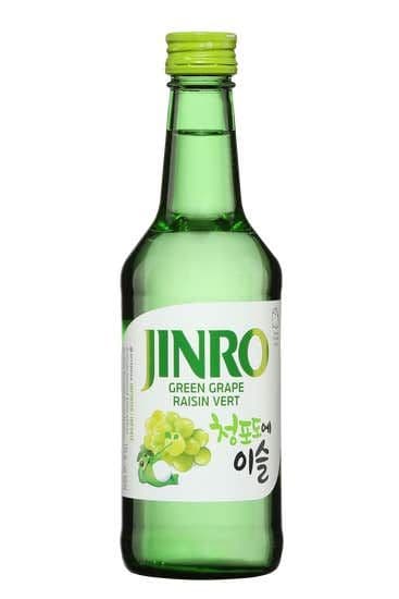 Jinro Green Grape Soju / Soju Jinro au Raisin vert