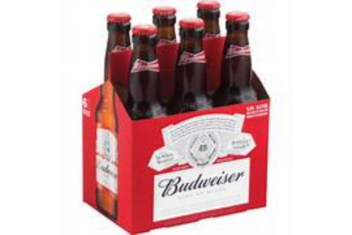 Budweiser (6 x 341 ml Bottles)