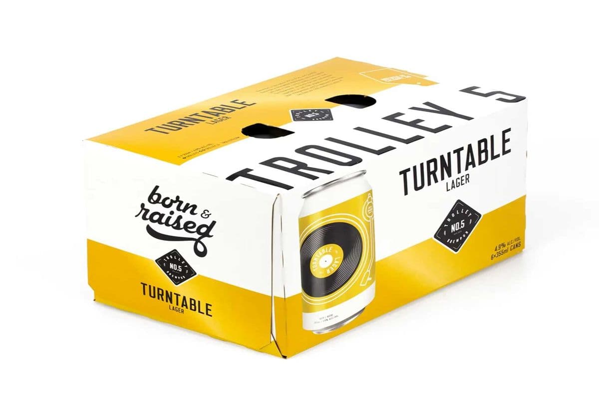 Trolley 5 Turntable Lager (6 Cans) (1 x 6X355)