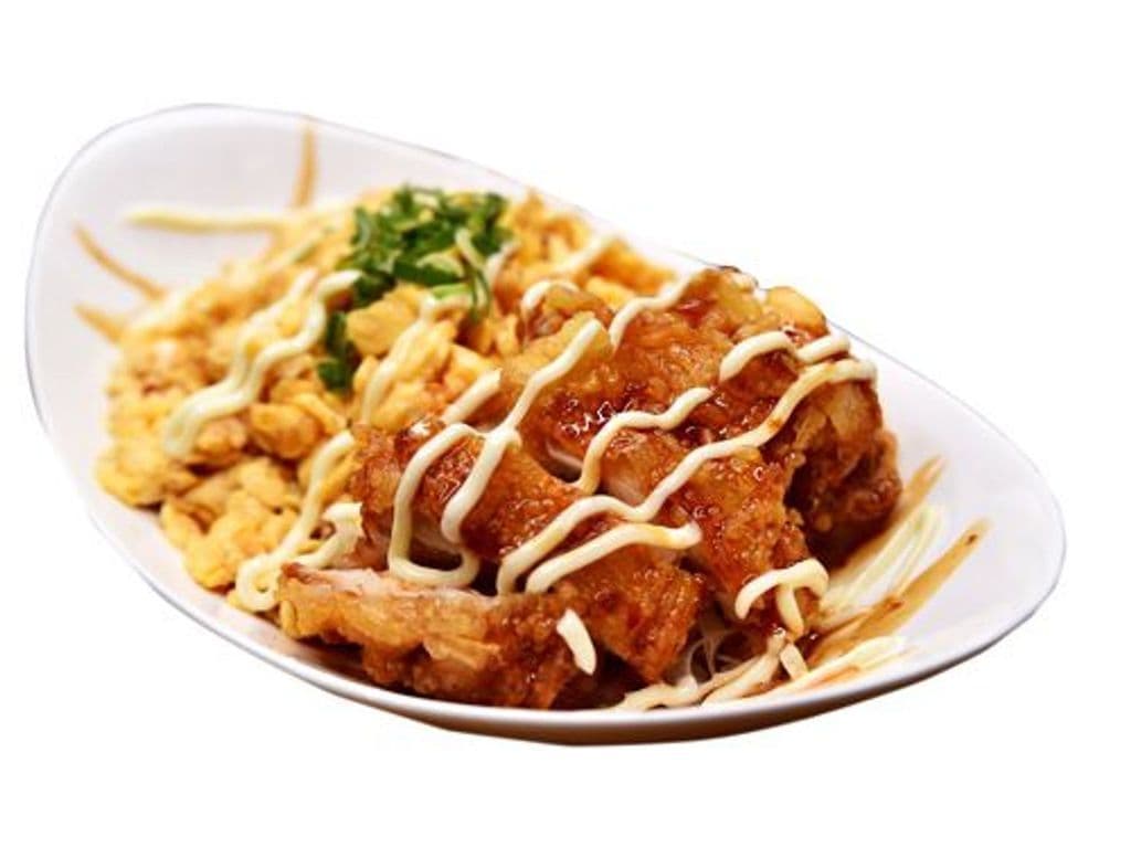 Fried Chicken OverRice - Soy Garlic | 치킨덮밥-소이갈릭