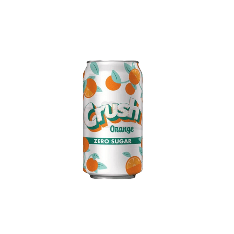 Crush Orange Zero Sugar Soda - USA (355ml)