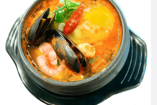 Seafood Soon Tofu / 해물 순두부