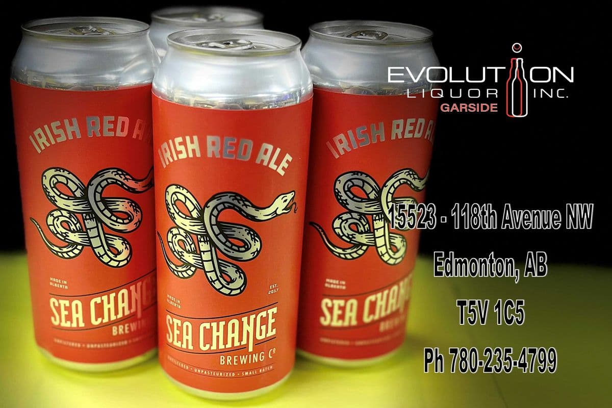Sea Change Irish Red Ale C473-04 (4 x 473ml Can)