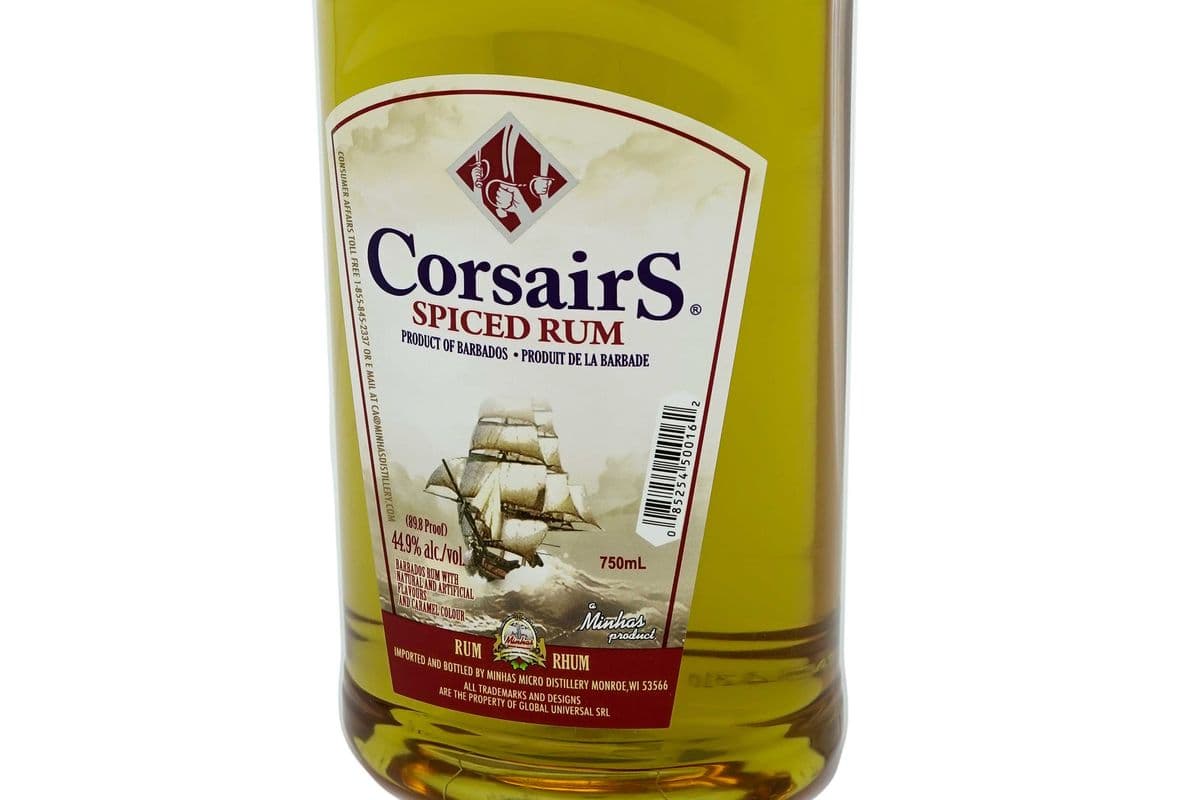 CORSAIR'S SPICED RUM (1 x 750ML)