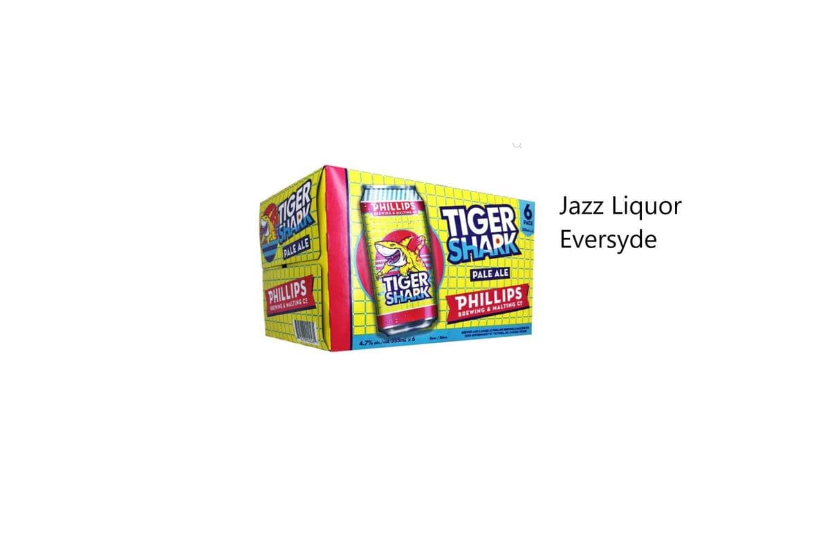 PHILLIPS TIGER SHARK CANS (1 x 6×355ML)