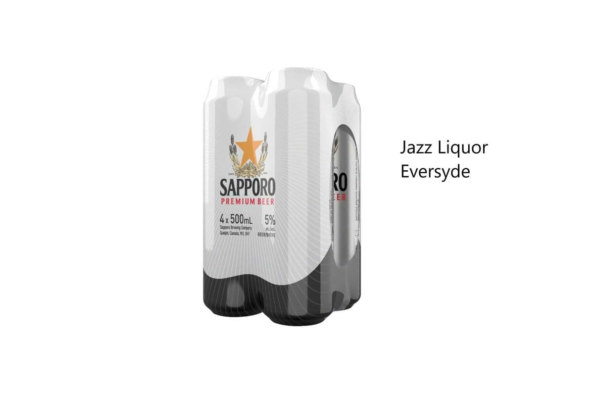 SAPPORO CANS (1 x 4×500ML )