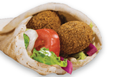 Pita au falafel