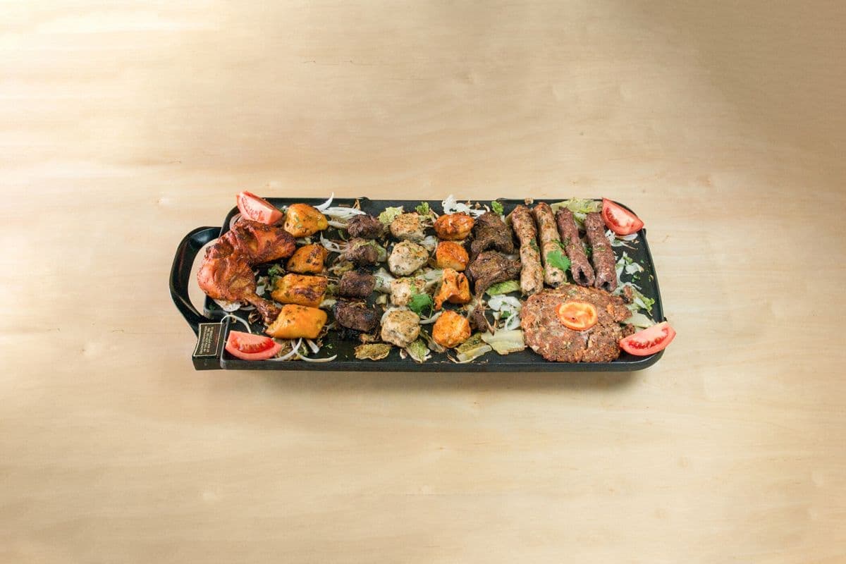 Pulao with Mix Grill