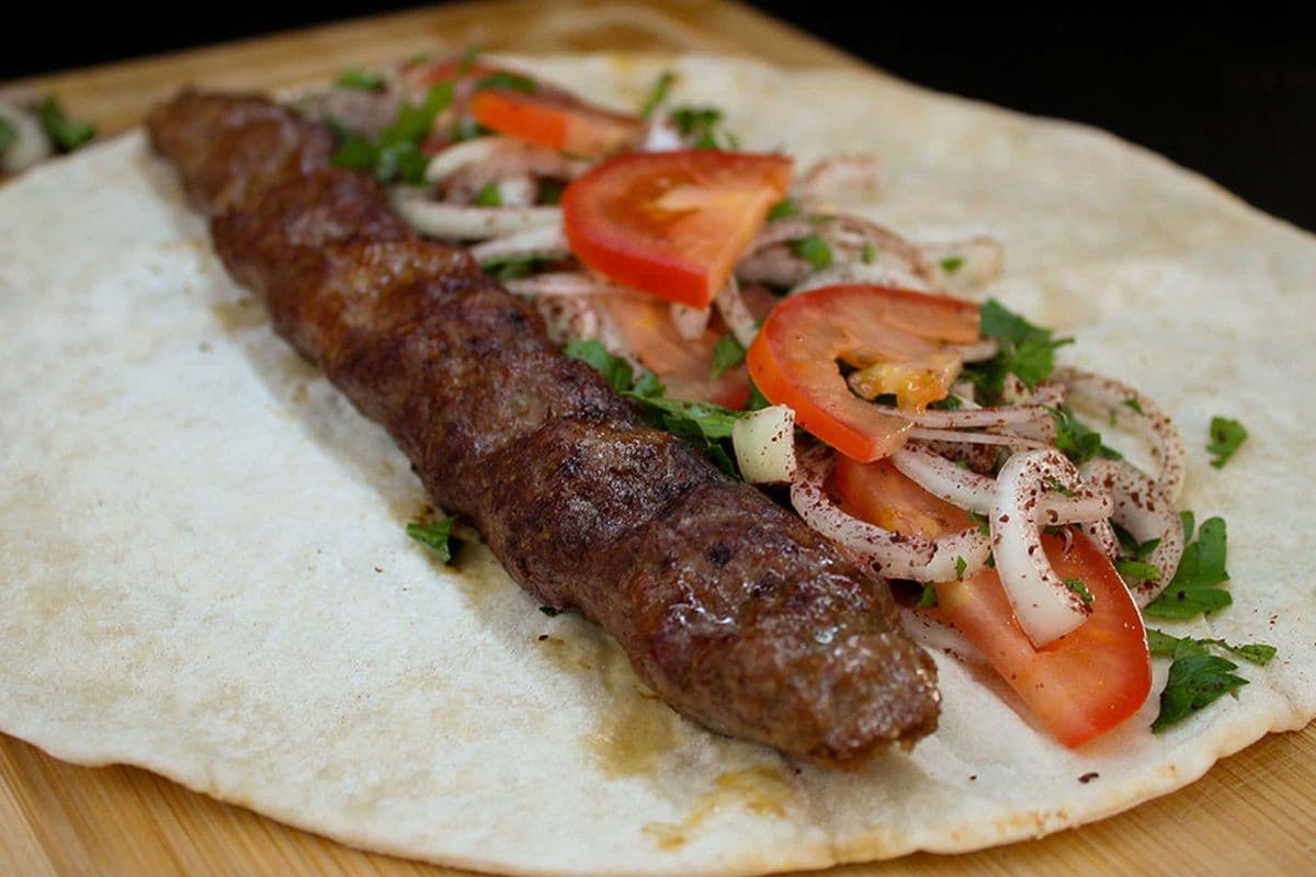 Beef Kebab Wrap