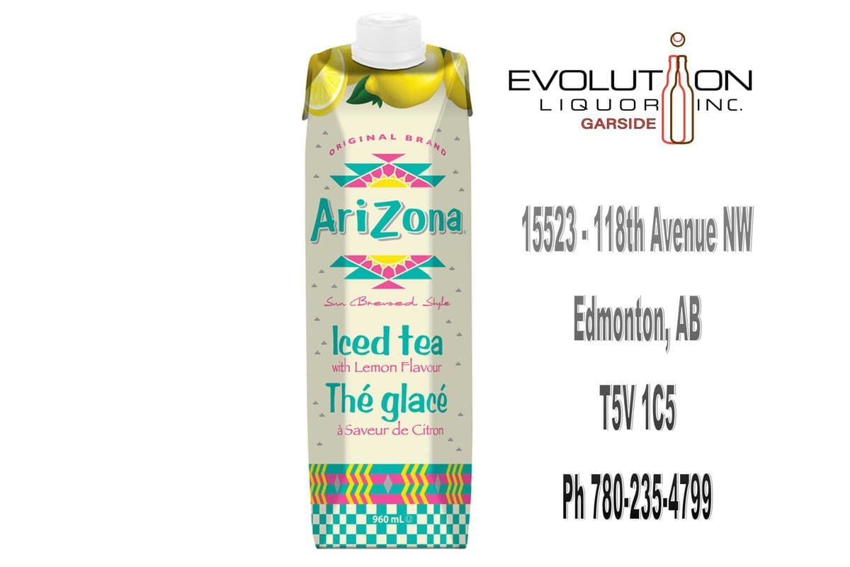 Arizona Iced Tea with Lemon Flavour 0960T (960ml Tetra Pack)