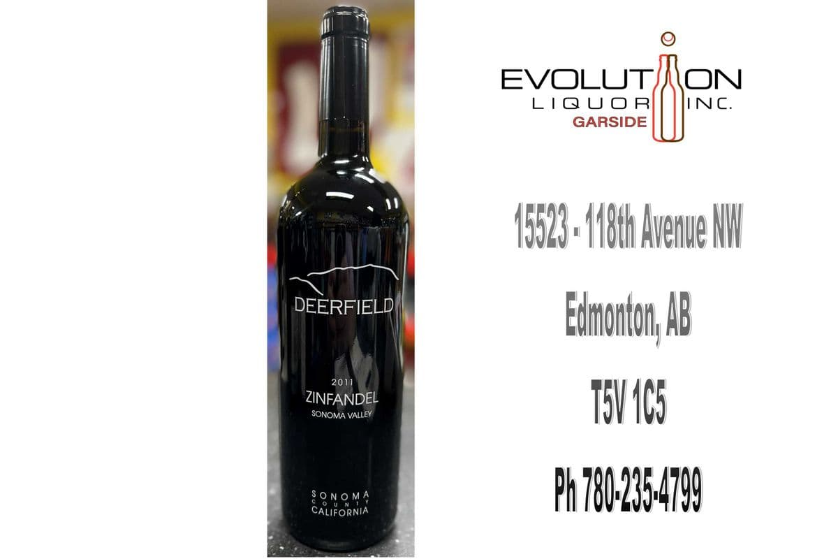 Deerfield Sonoma Valley Zinfandel 2011 (1 x 750ml Glass Bottle)
