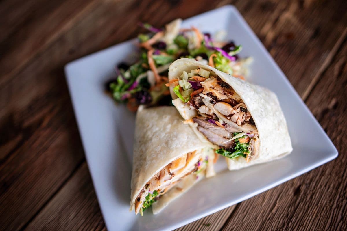 Jerk Chicken Wrap Combo
