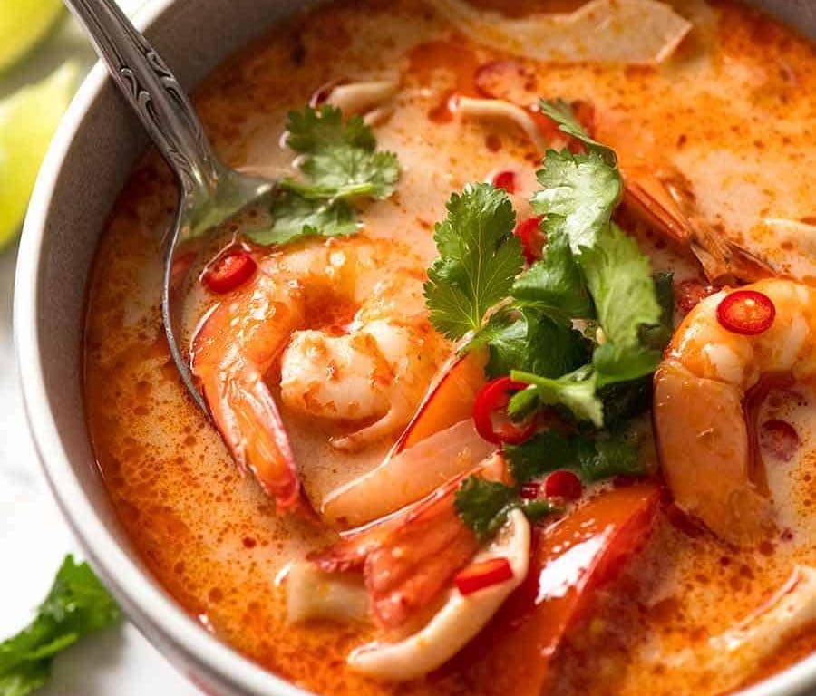 REPAS Soupe Tom Yum (4 crevettes)