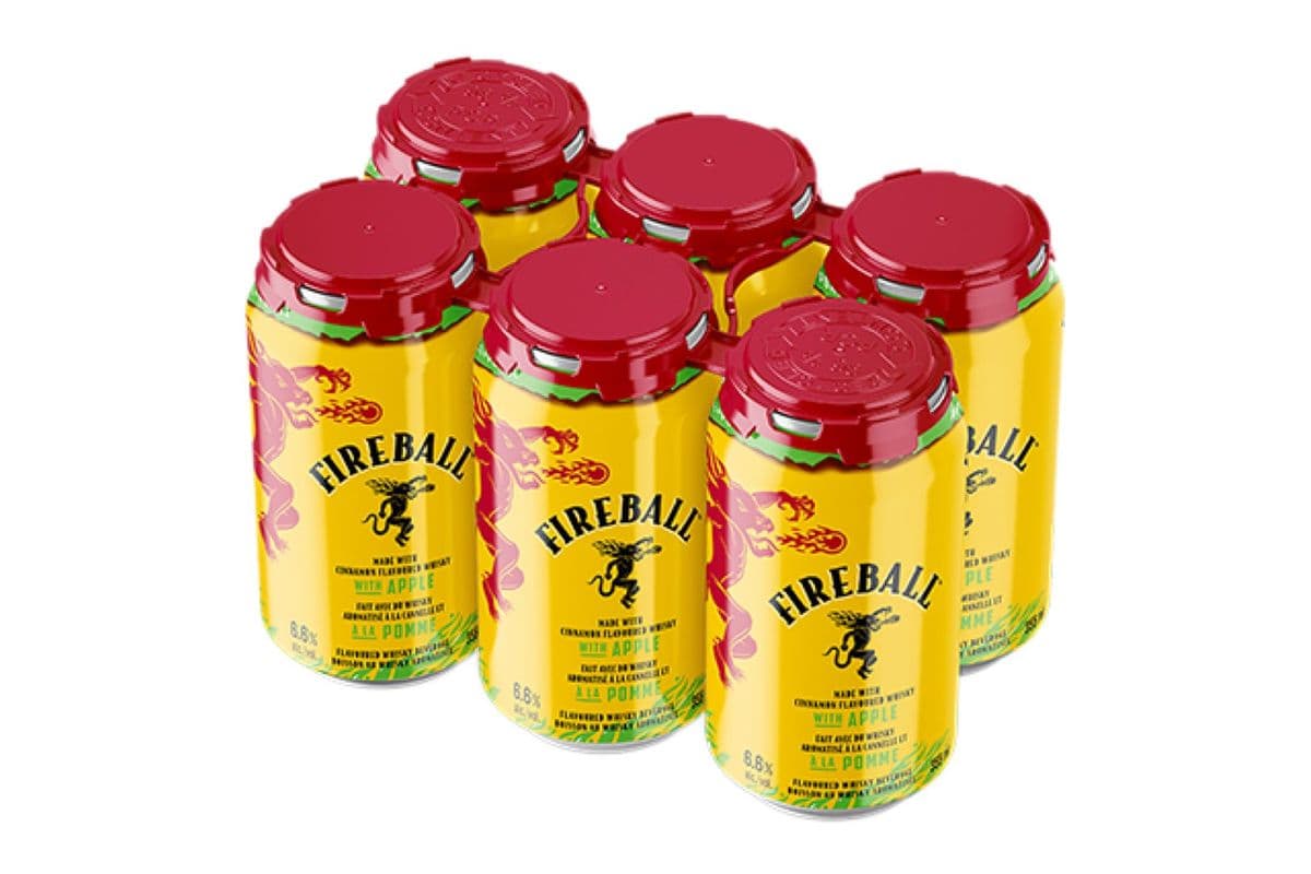 Fireball Apple Cinnamon (6 x 355mL Cans )