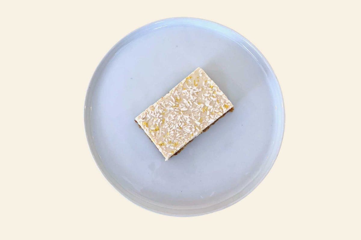 Lemon Coconut Square