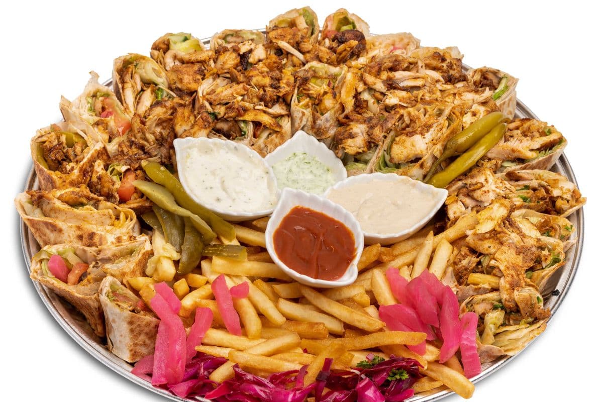 Family Chicken Saj Bites (4-6 persons )