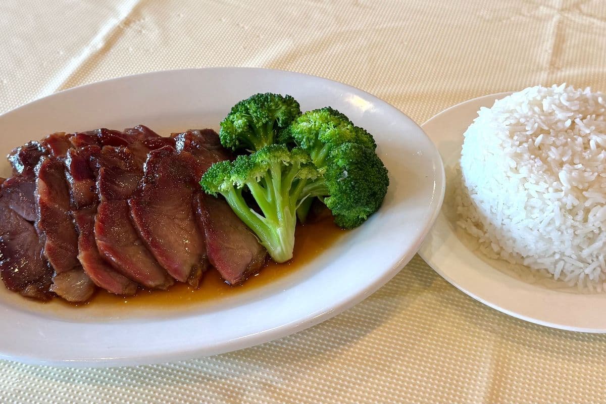 BBQ Pork on Rice 明爐叉燒飯