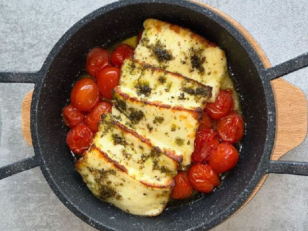 Halloumi Cheese Skillet