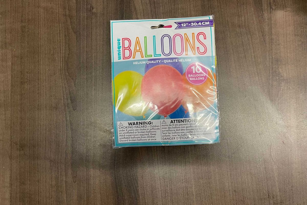 Balloon Latex 12" Assorted 10pk (10 Pack)