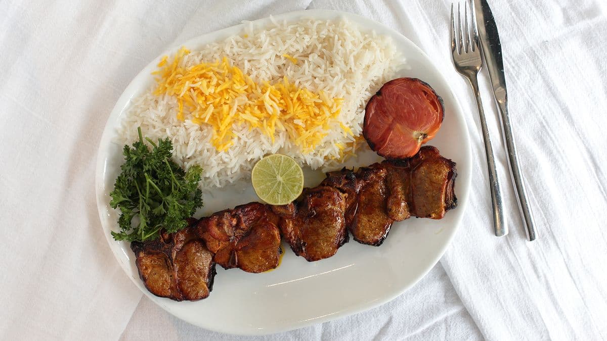 Lamb Chops Kebab Dish