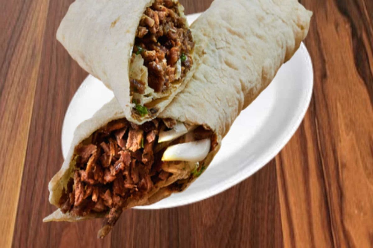 Wrap à la Viande Doner / Doner Meat Wrap