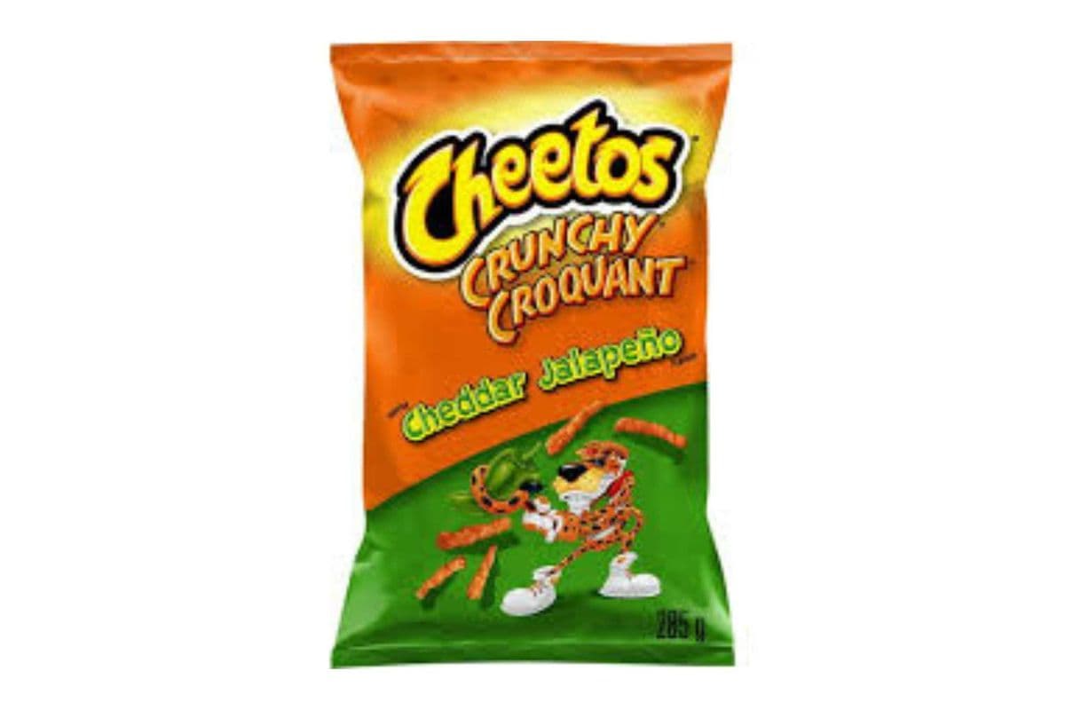 Cheetos Crunchy Croquant Cheddar Jalepeno (285g) (280 Cal)