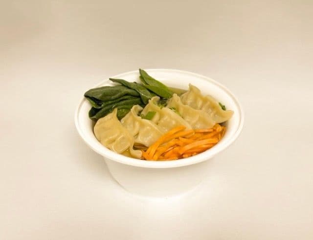 Shrimp Bomb Dumplings (in Broth)