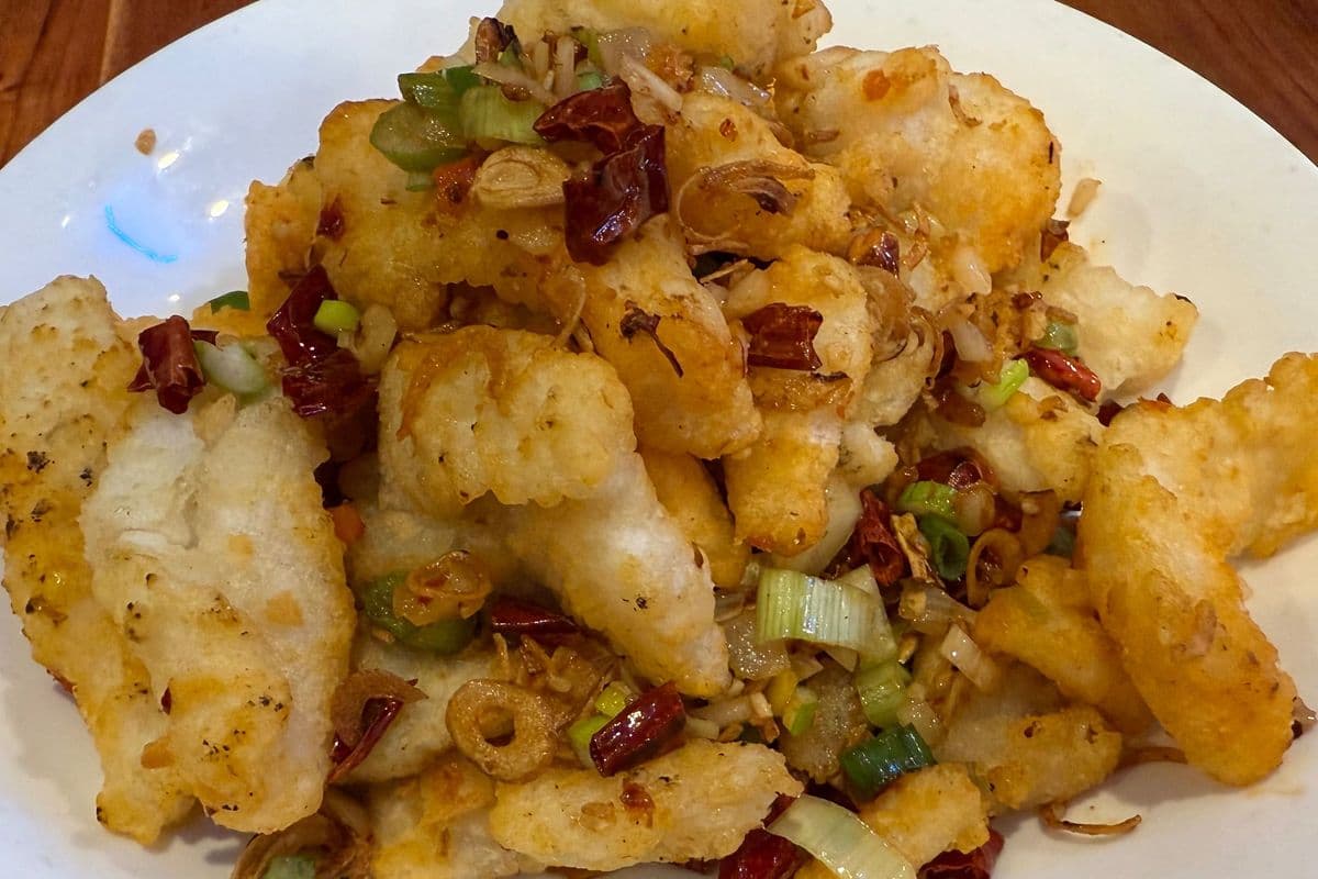 Deep Fried Fillet w. Peppery Salt 椒鹽魚塊