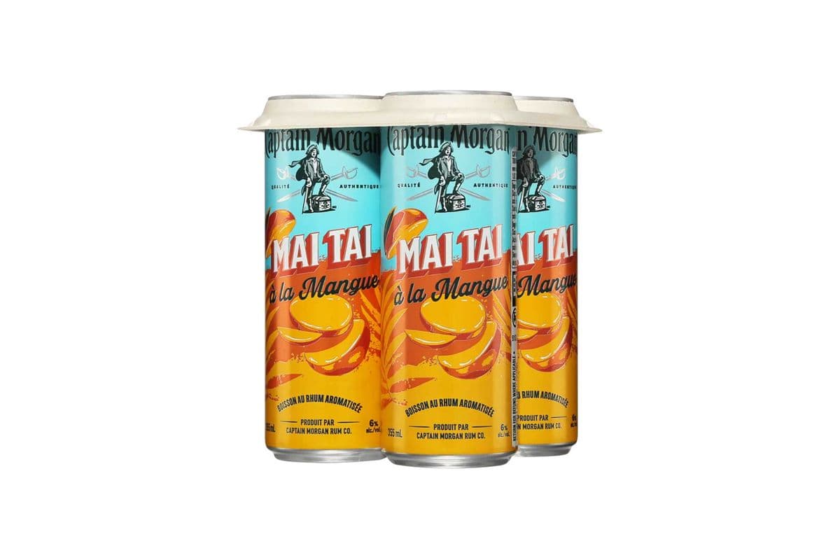 Captain Morgan Mai Tai (4 x 355mL Cans)