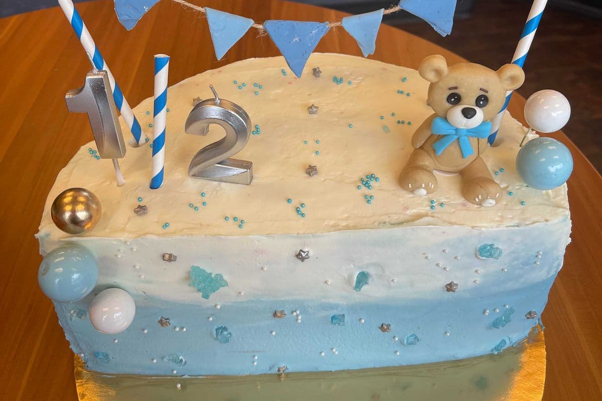 Half Cake for 6 Months Old Baby
