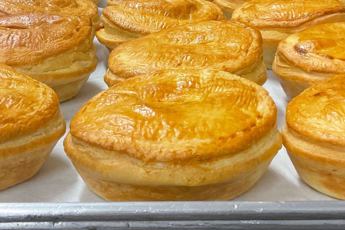 Pâté individuel au bifteck (cubes de boeuf) / Individual Steak Pie (Diced Beef)