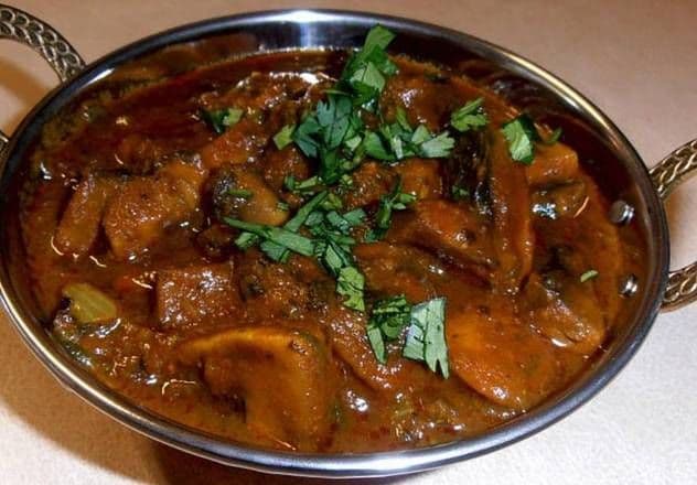 Vegan champignons curry / Vegan Mushrooms currie