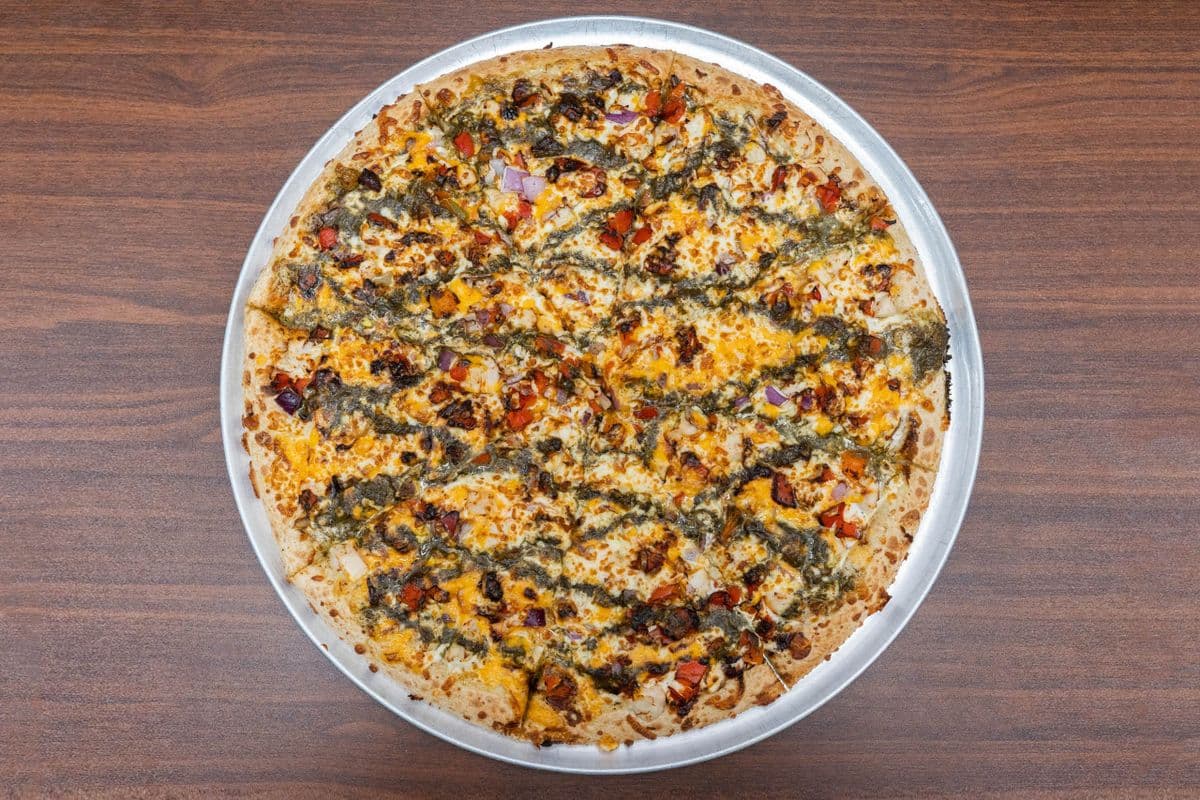 12" Medium Pesto Chicken Pizza