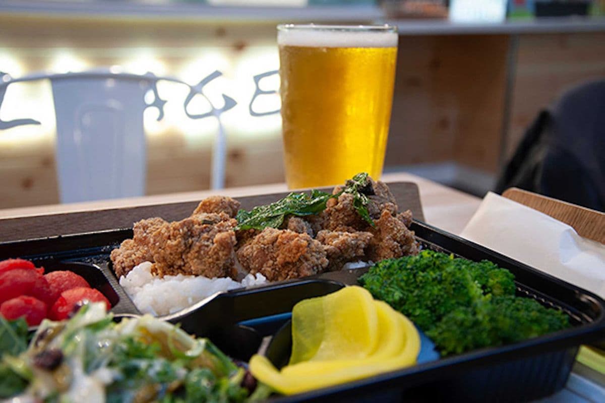 Mini Popcorn Chicken Bento