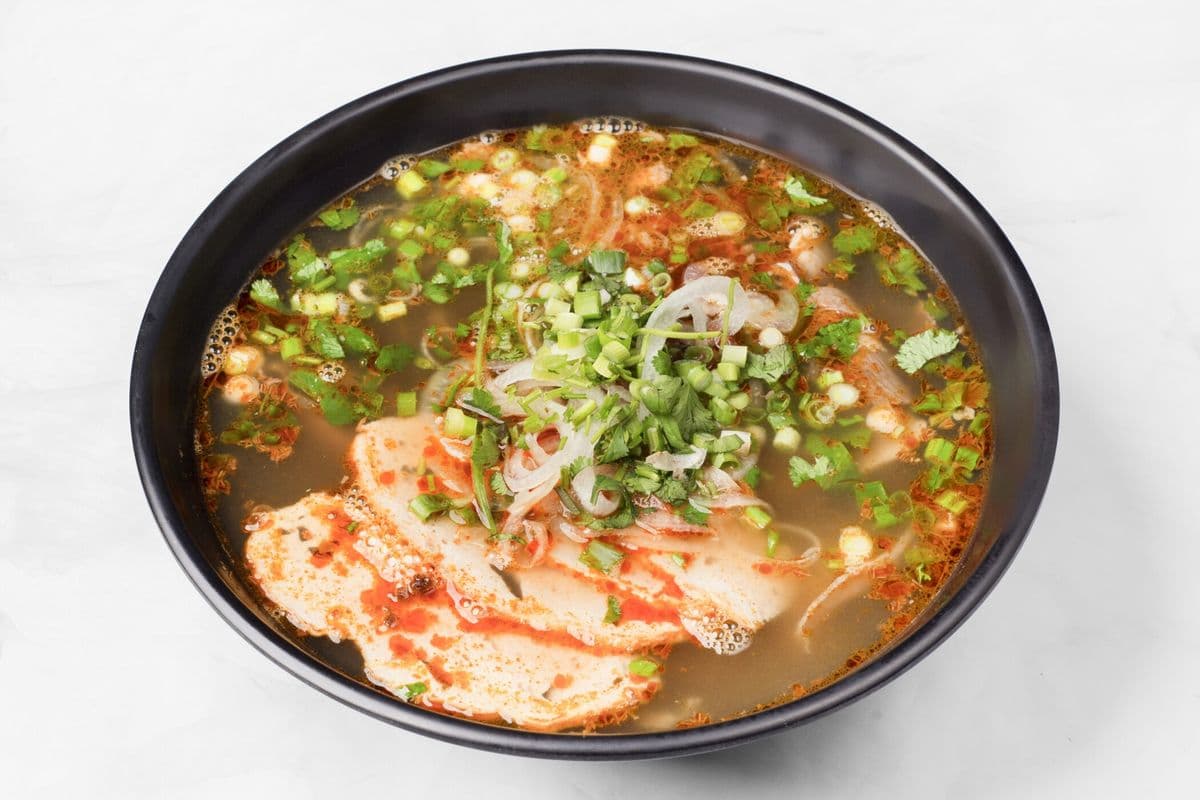 20. Central Vietnamese Spicy Noodle Soup - Bun Bo Hue