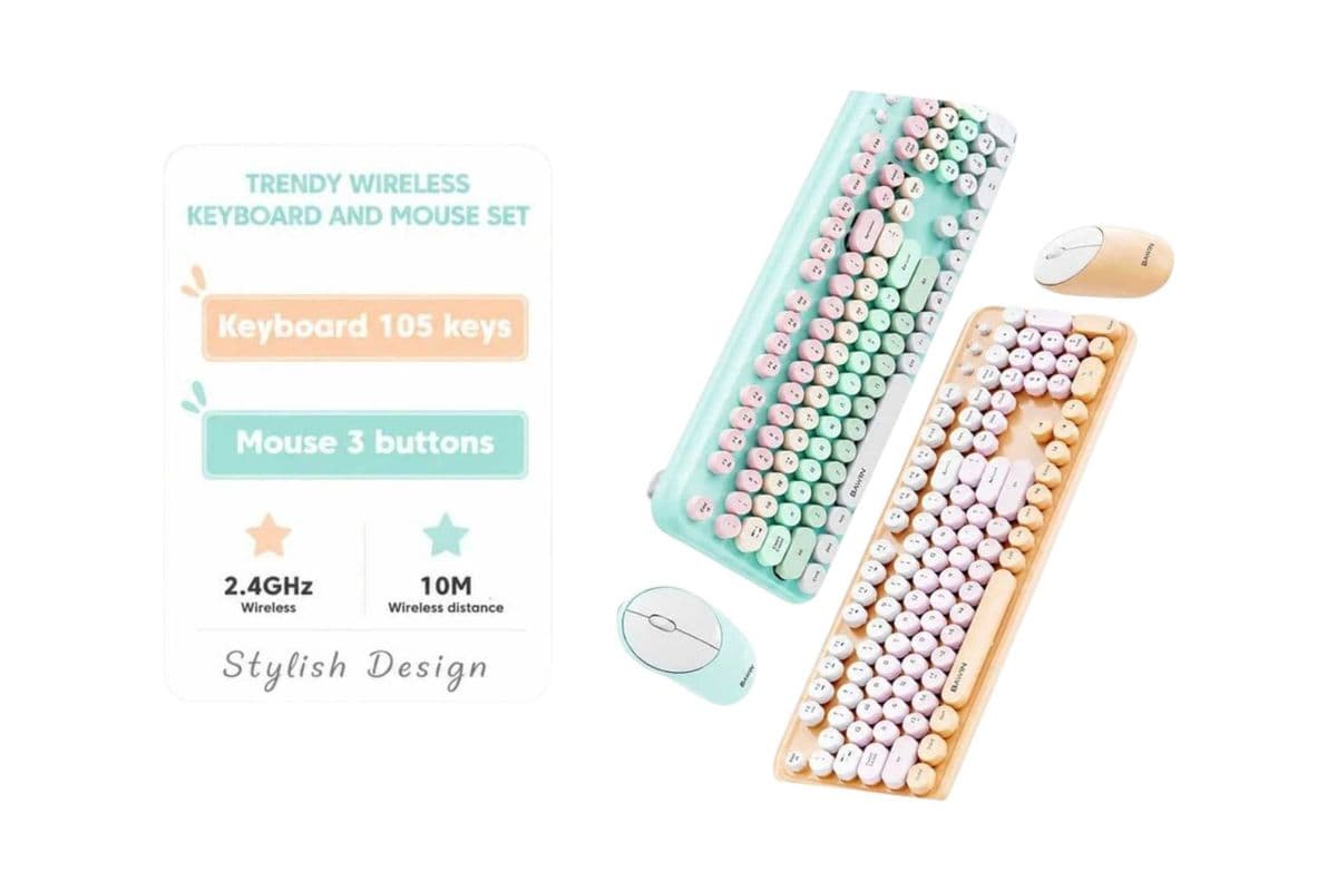 Bavin K990 Wireless Keyboard and Mouse 2.4G
