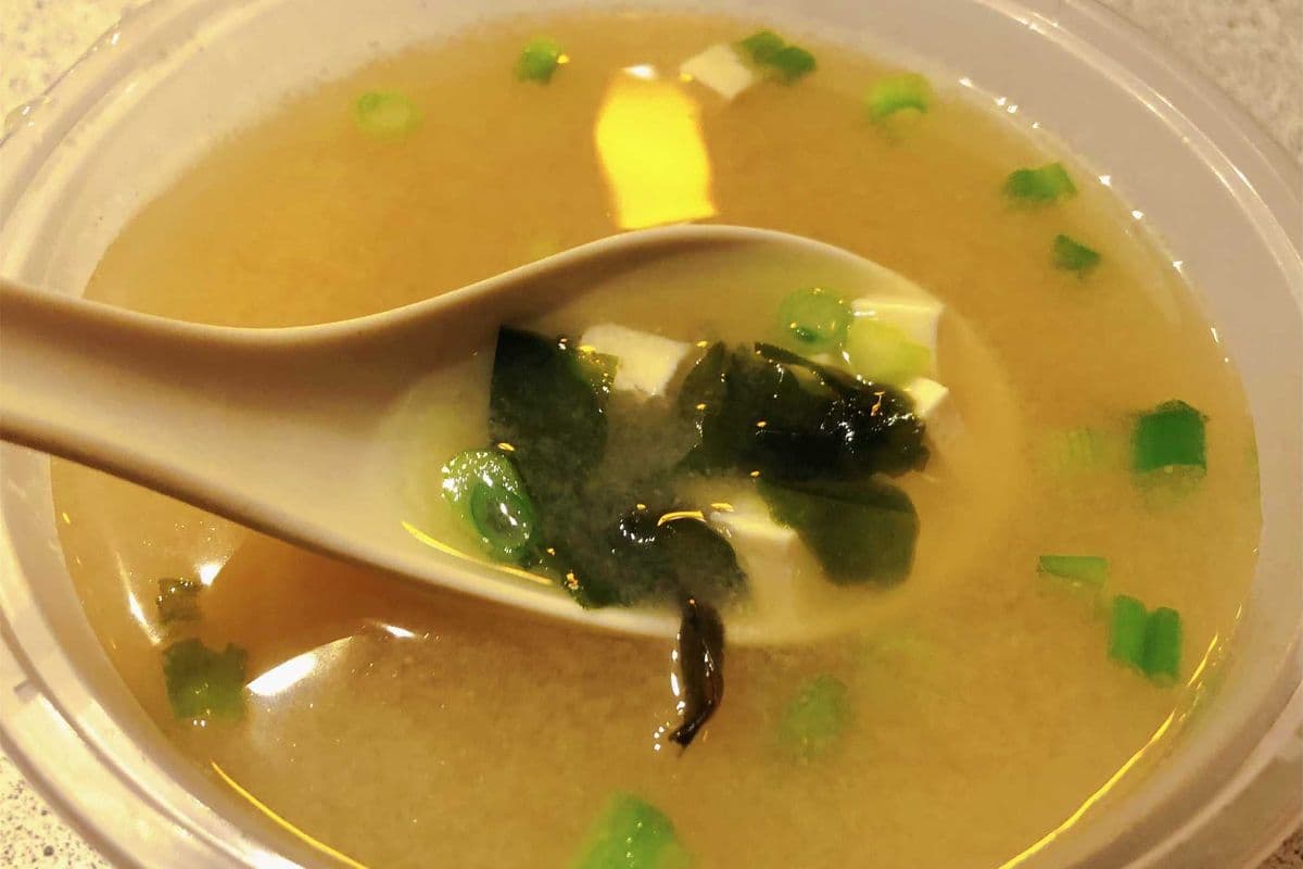 2. Miso Soup 味增汤