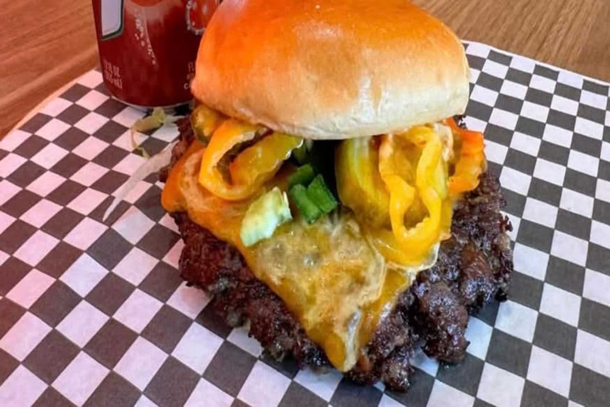 CND Smash Burger on Fire