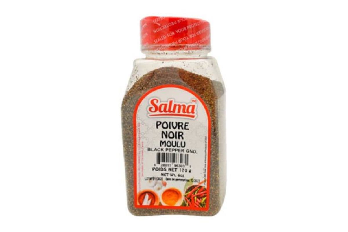 Salma • Black Pepper Ground / Poivre Noir Moulu (170G)