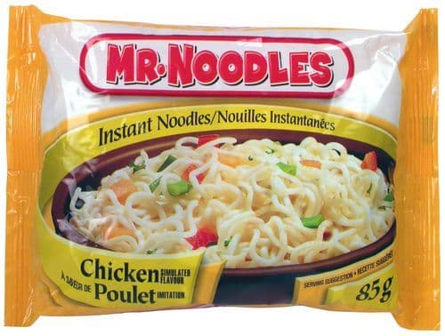 Mr Noodle à saveur de poulet / Mr Noodle Chicken (85 g)