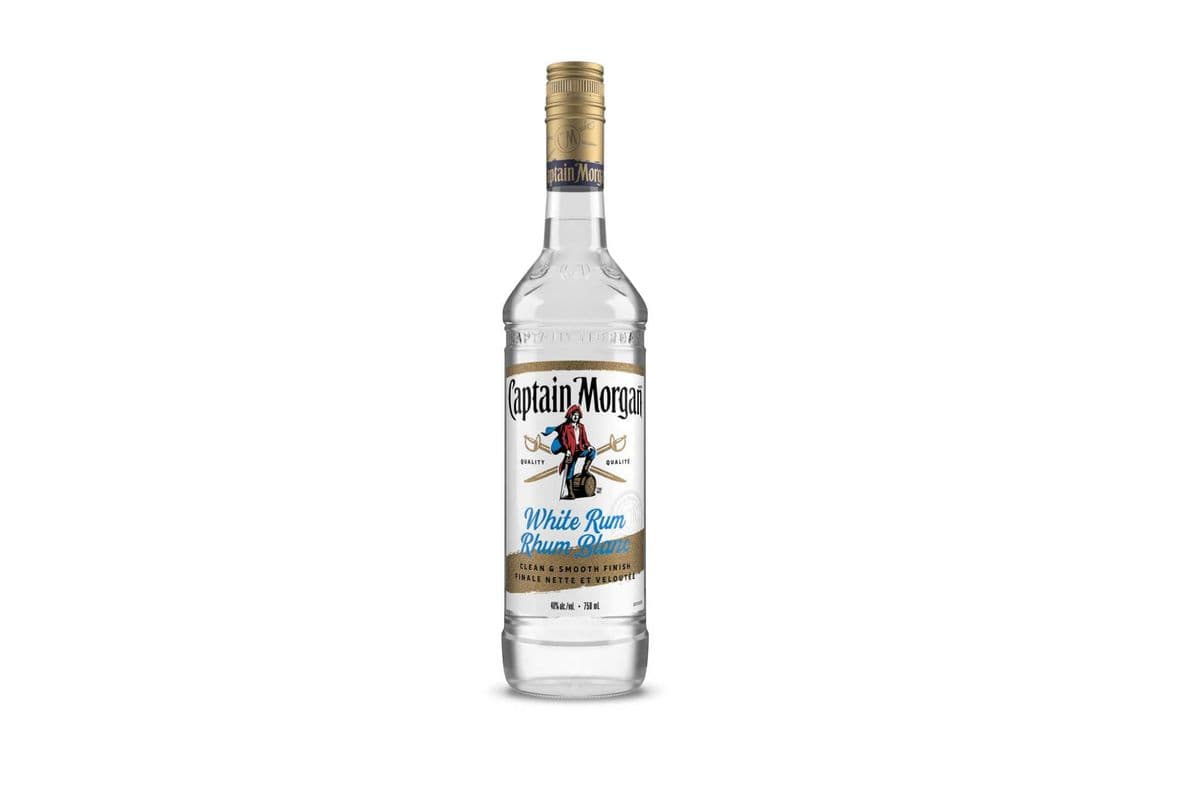 Captain Morgan White 750ML (1 x 750 ml)