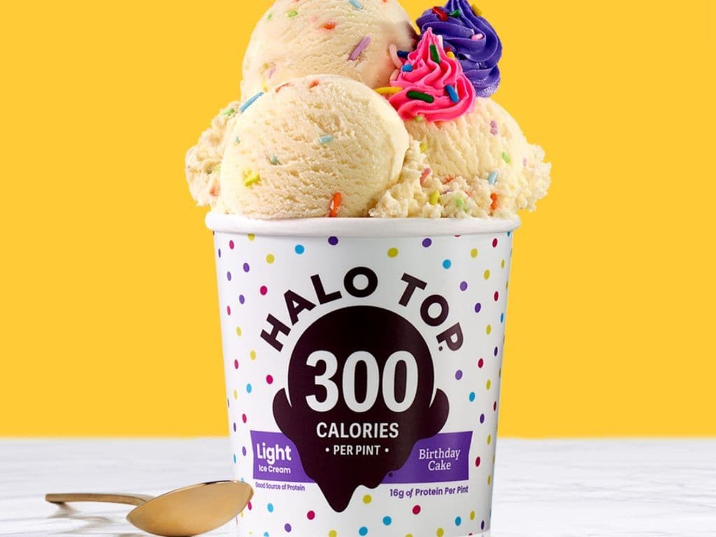 Halo Top Birthday Cake (Low Calorie)