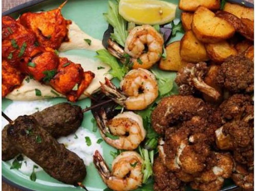 Grilled Mezze Sampler. 1PAX