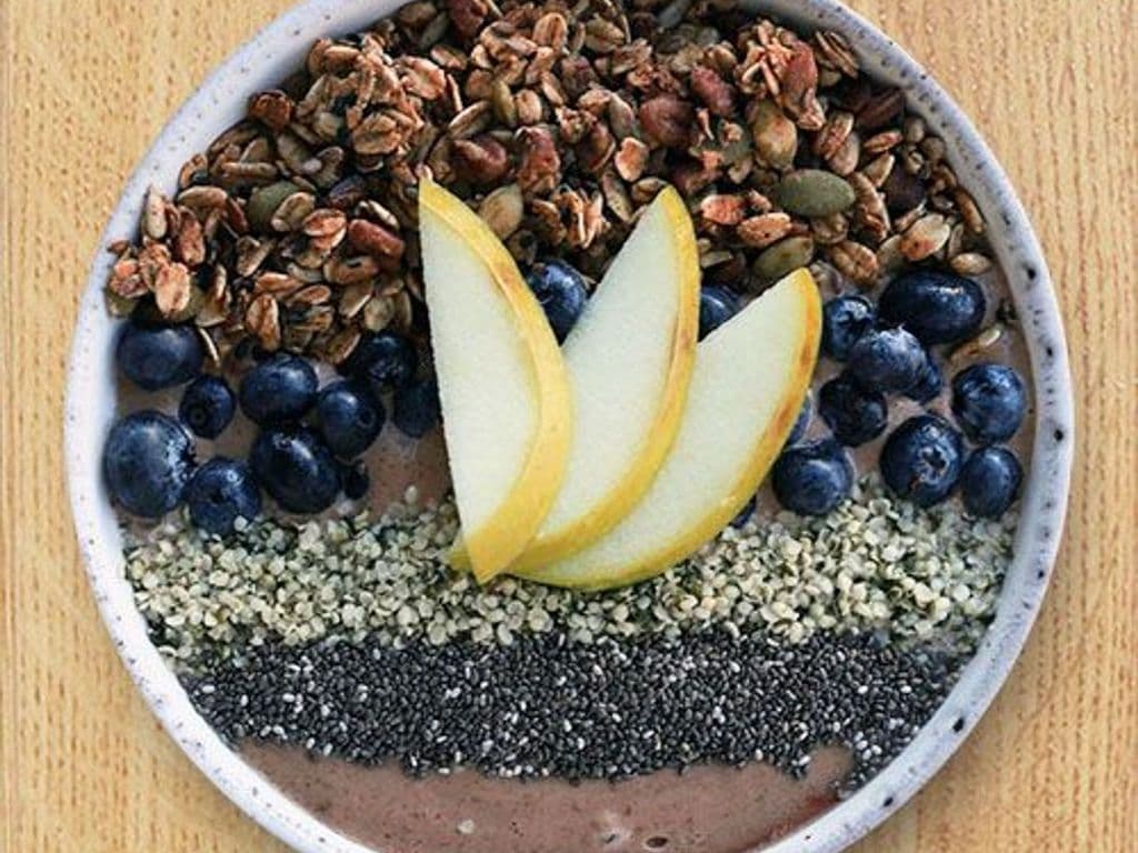 Almond Chocolate Bowl