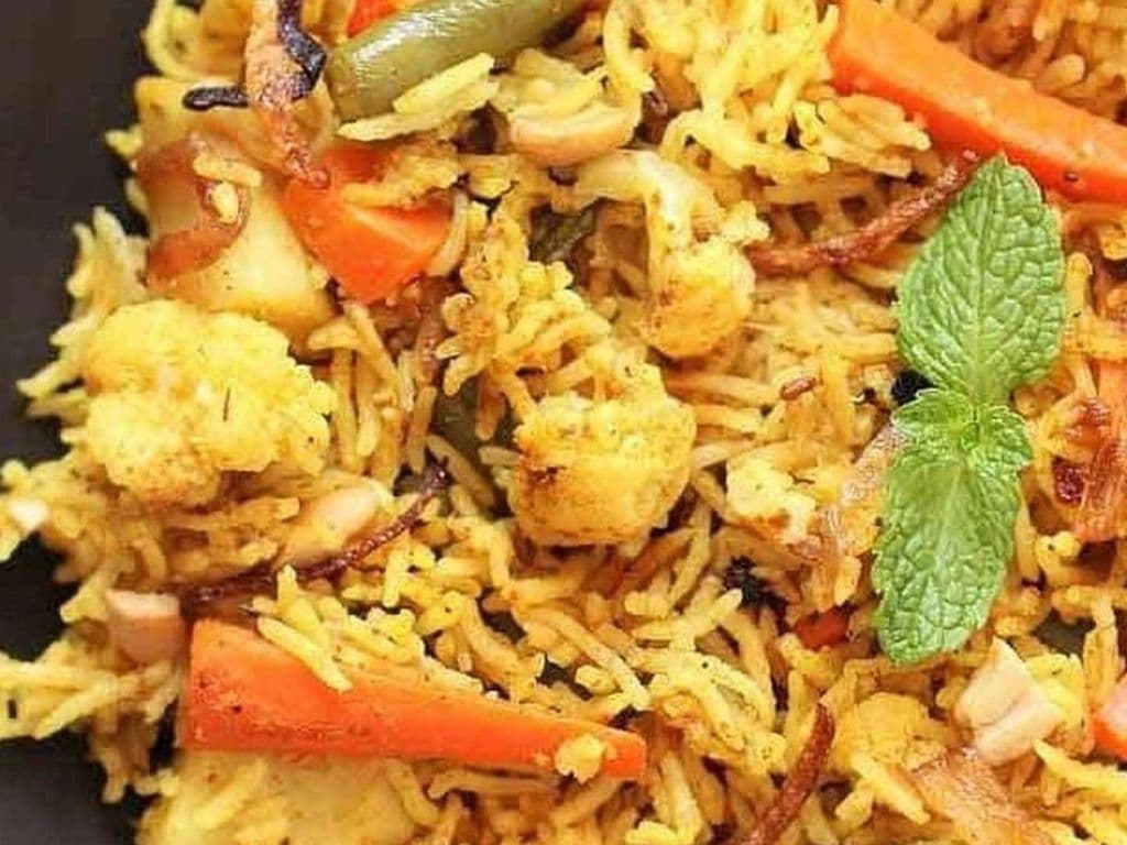Vegitable Biryani/Legume